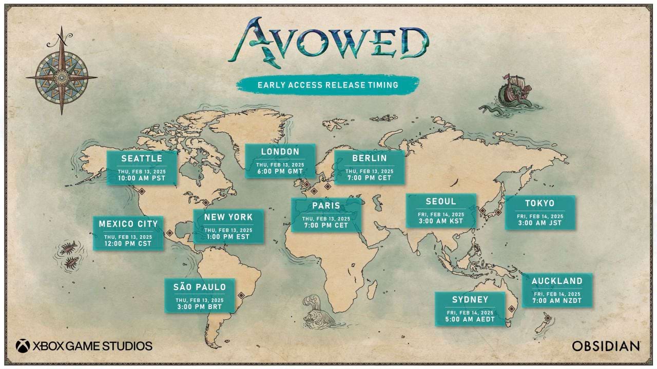 Avowed: Early Access startet am 13. Februar – Alle Infos zum Release!