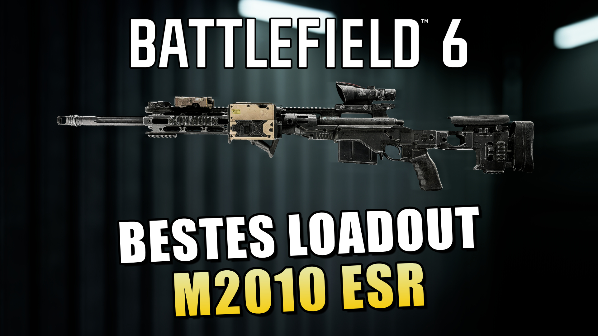 Battlefield 6 & Battle Royale: Bestes M2010 ESR Loadout in Season 1