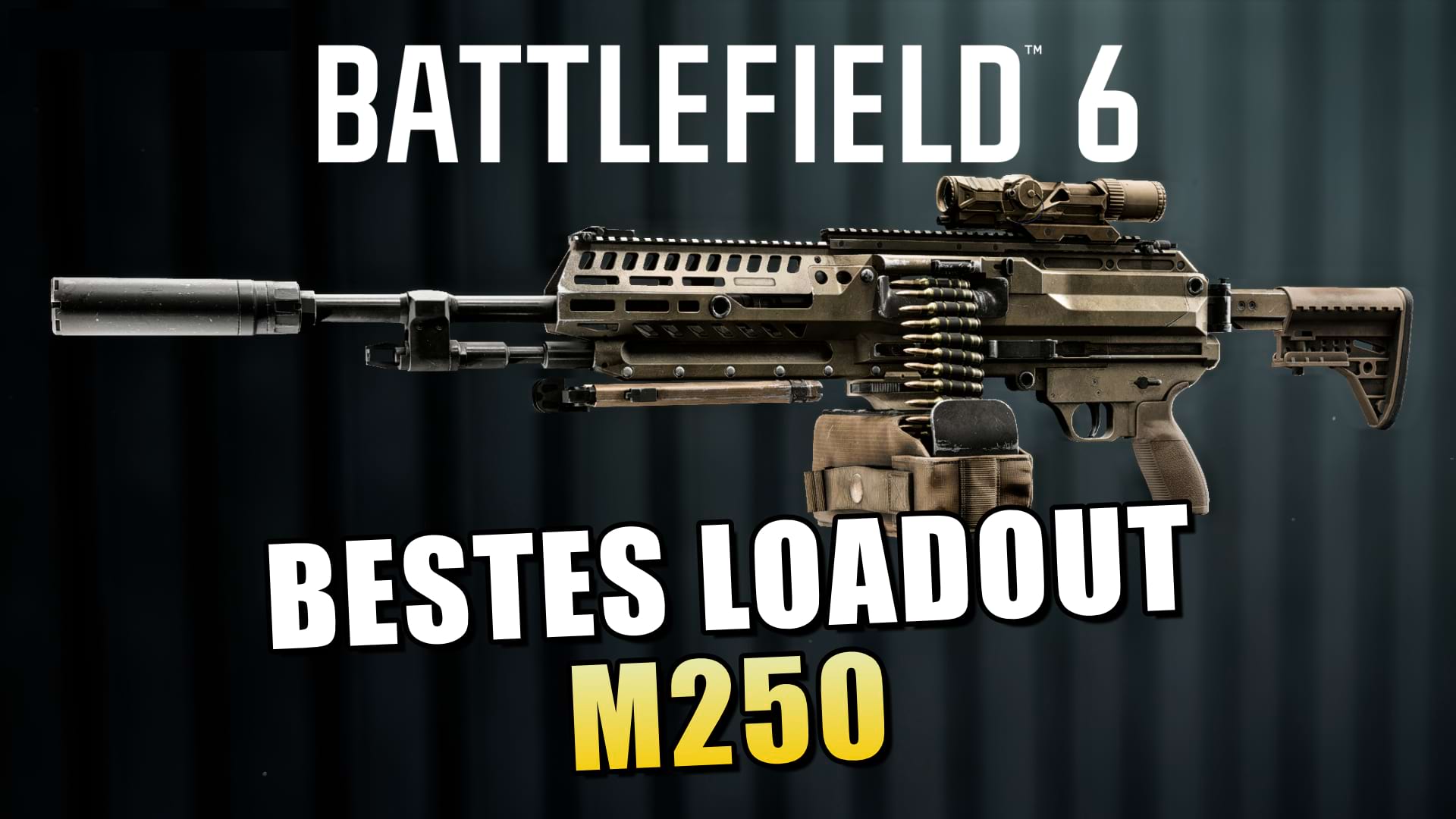 Battlefield 6 M250 Loadout: Bestes Setup in Season 1 von Multiplayer & Redsec