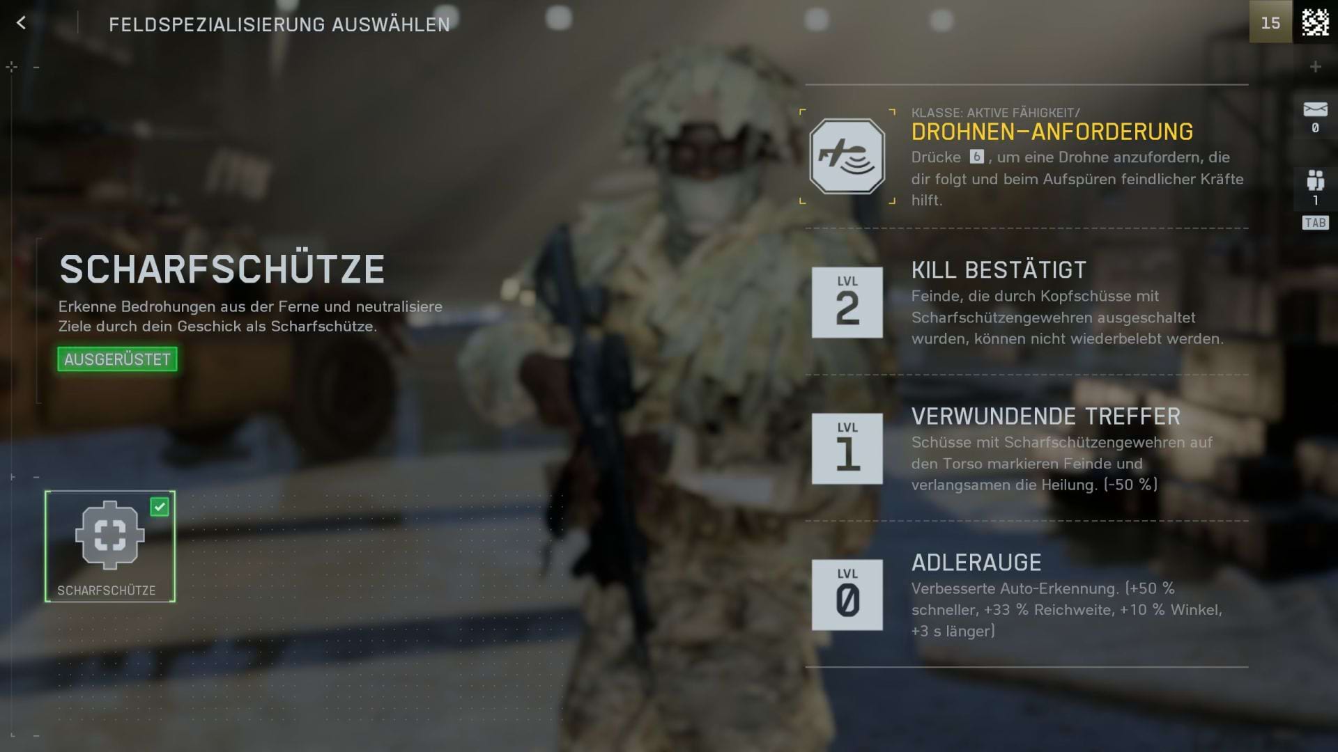 Battlefield 6 Aufklärung Feldspezialisierung Scharfschütze