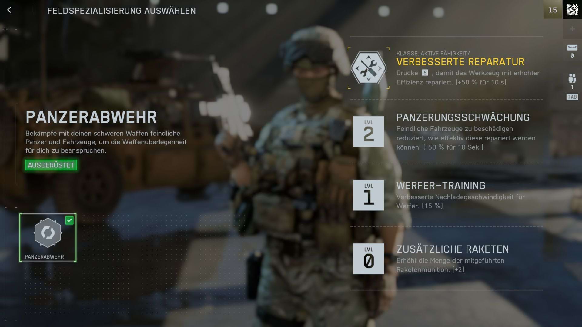 Battlefield 6 Pionier Feldspezialisierung Panzerabwehr