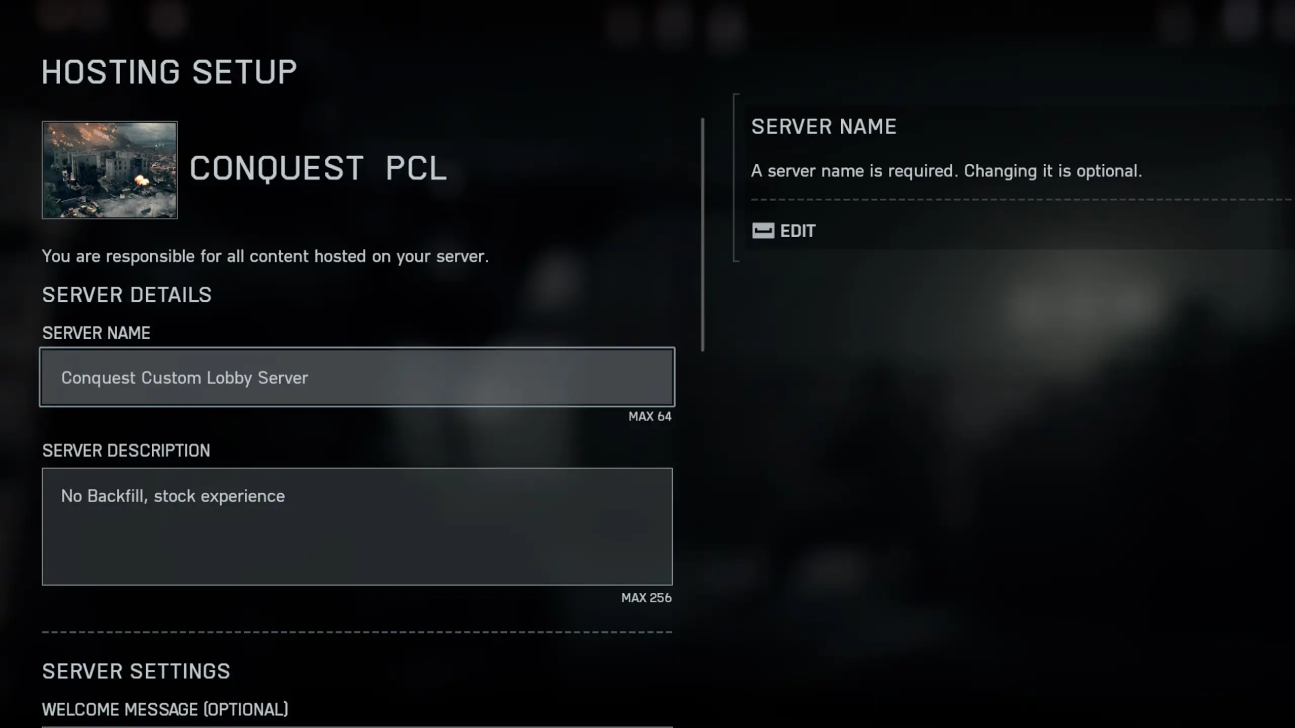 Battlefield Lobby