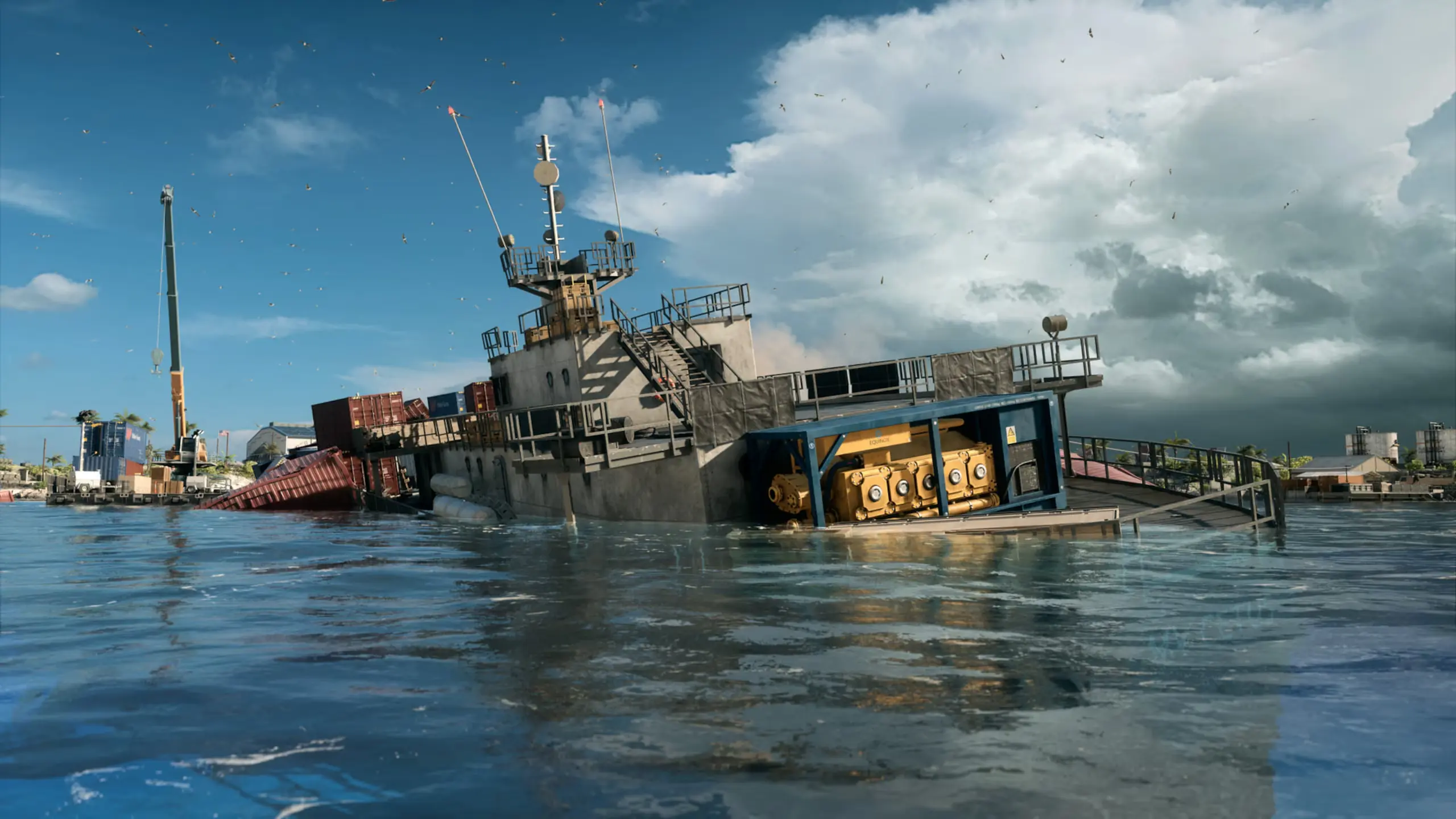 Schiffswrack der MV Cetus