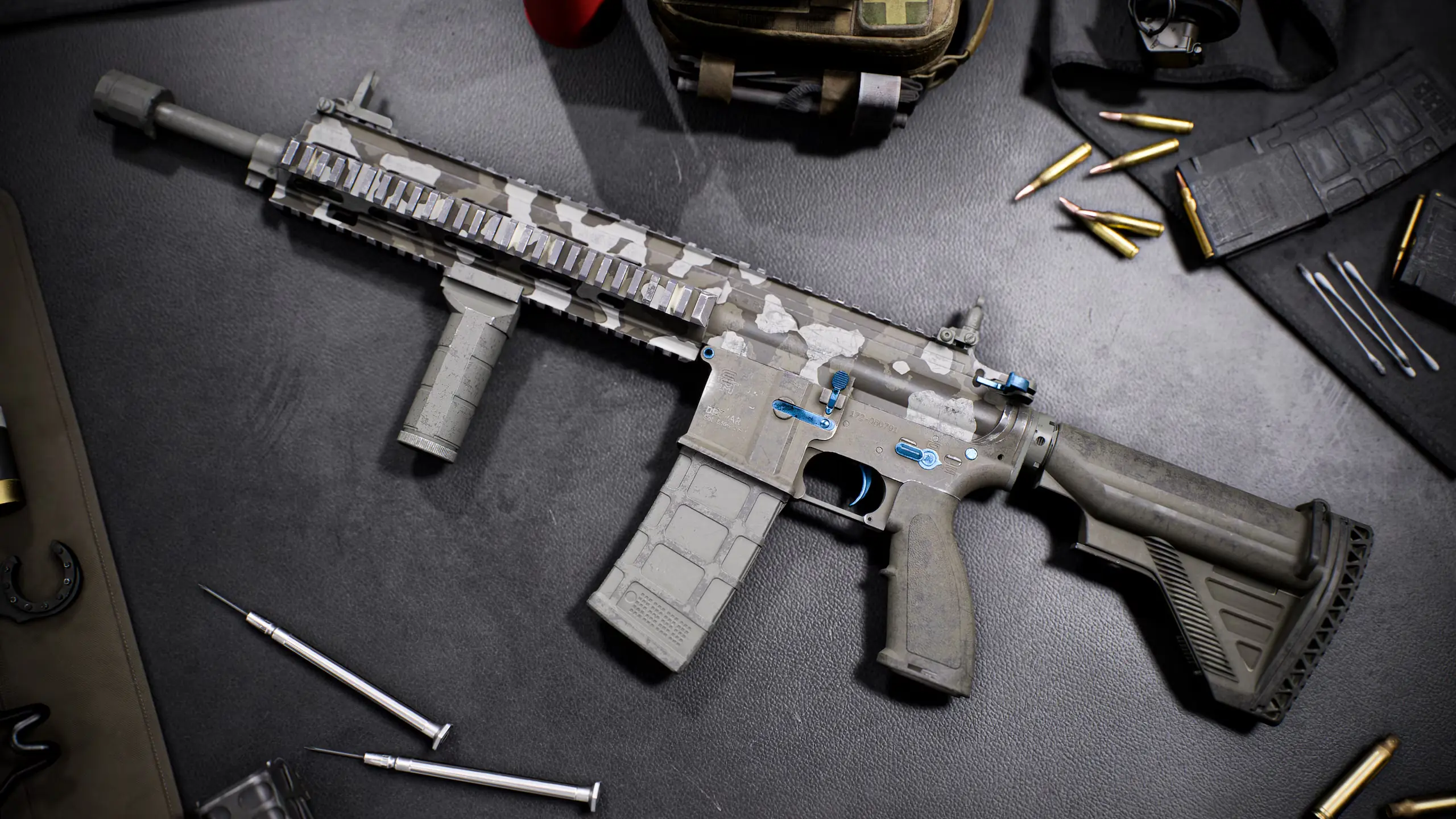 Waffenkonfiguration Durchdringendes Trauma