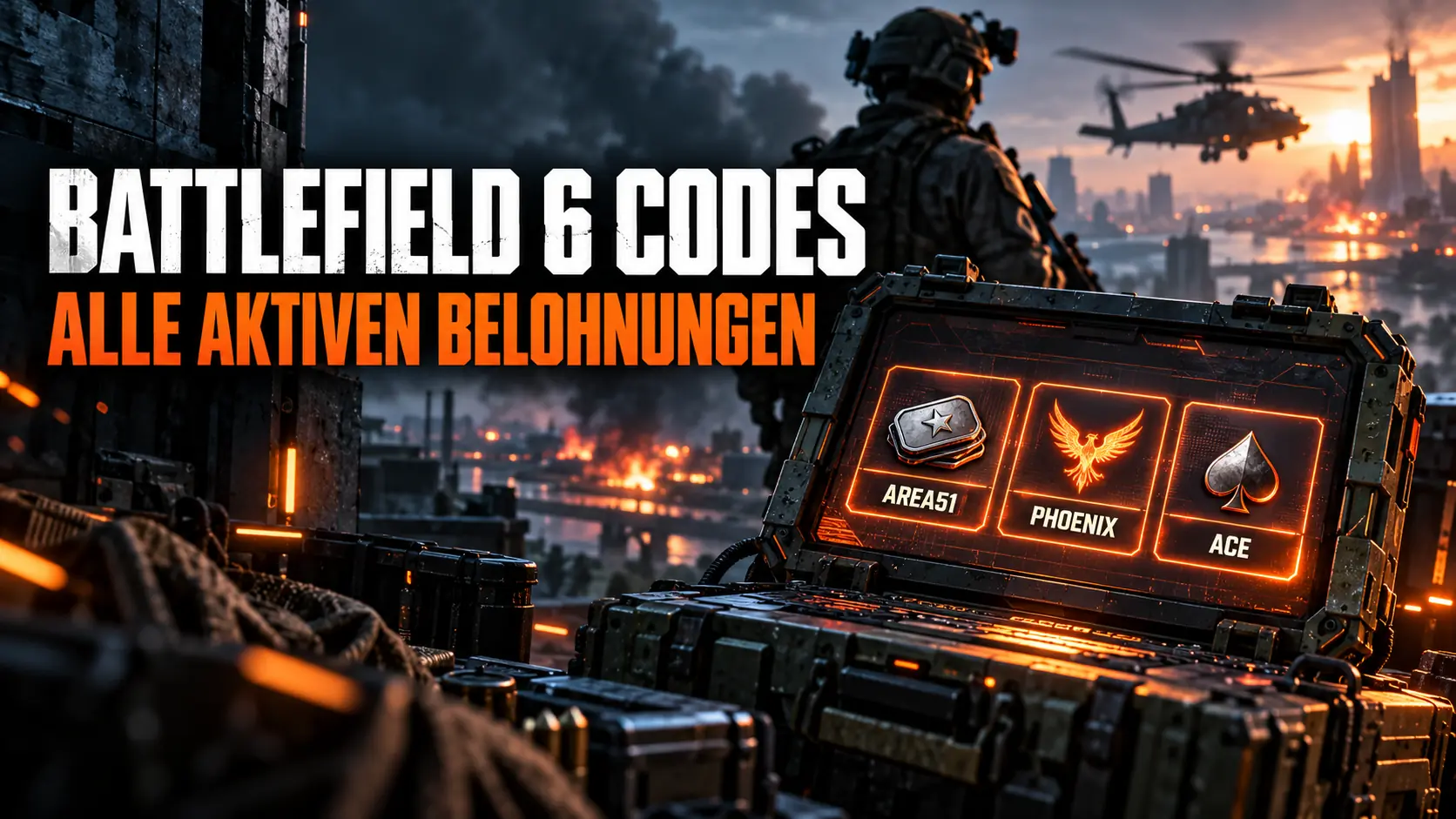Battlefield 6 Codes: Aktuelle Liste mit allen Belohnungen