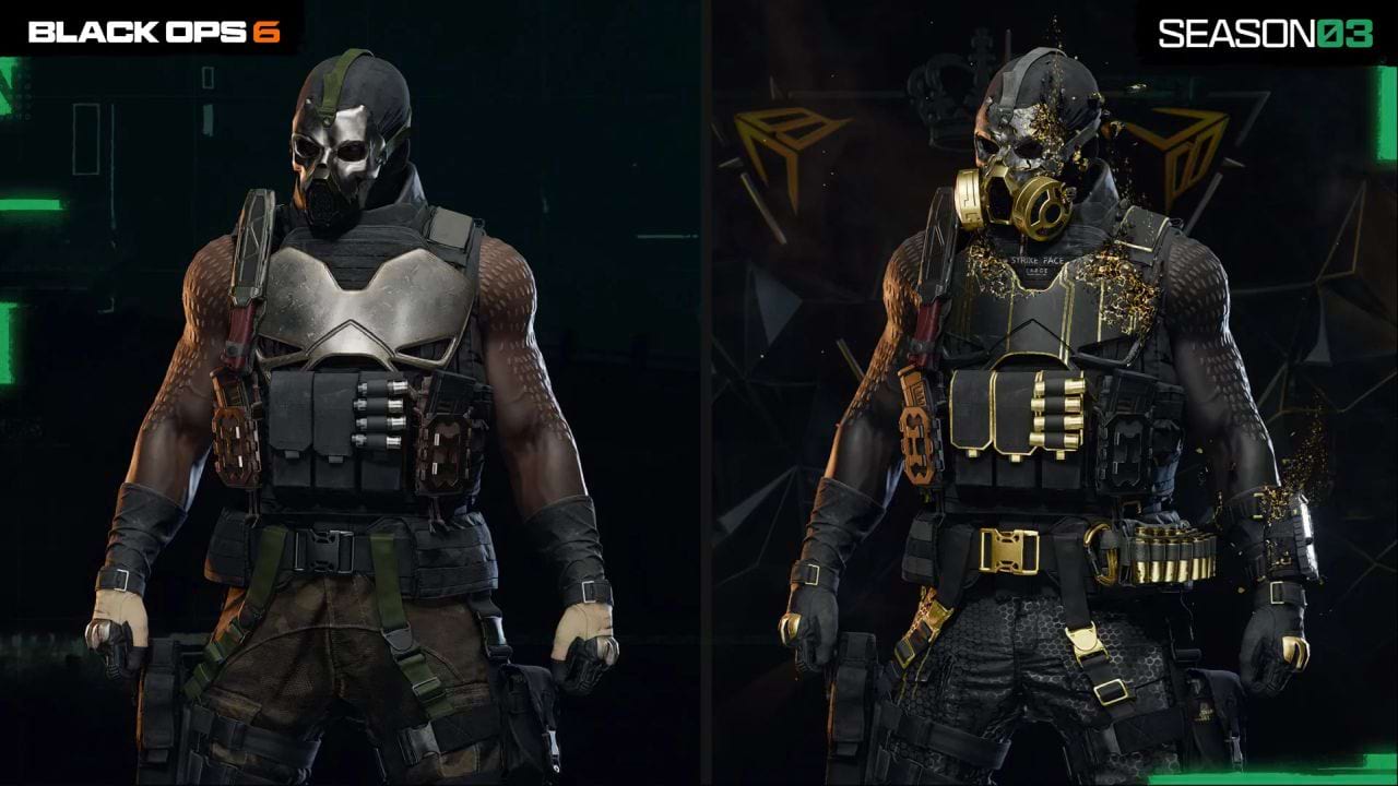 Call of Duty Black Ops 6 Warzone Season 3 Battle Pass Operator Mace Crimson One