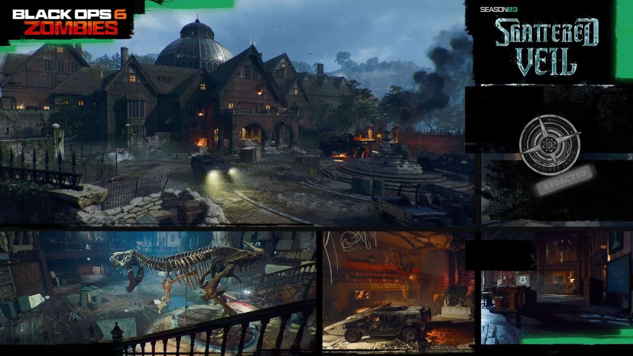 Call of Duty Black Ops 6 Zombies Season 3 Shattered Veil