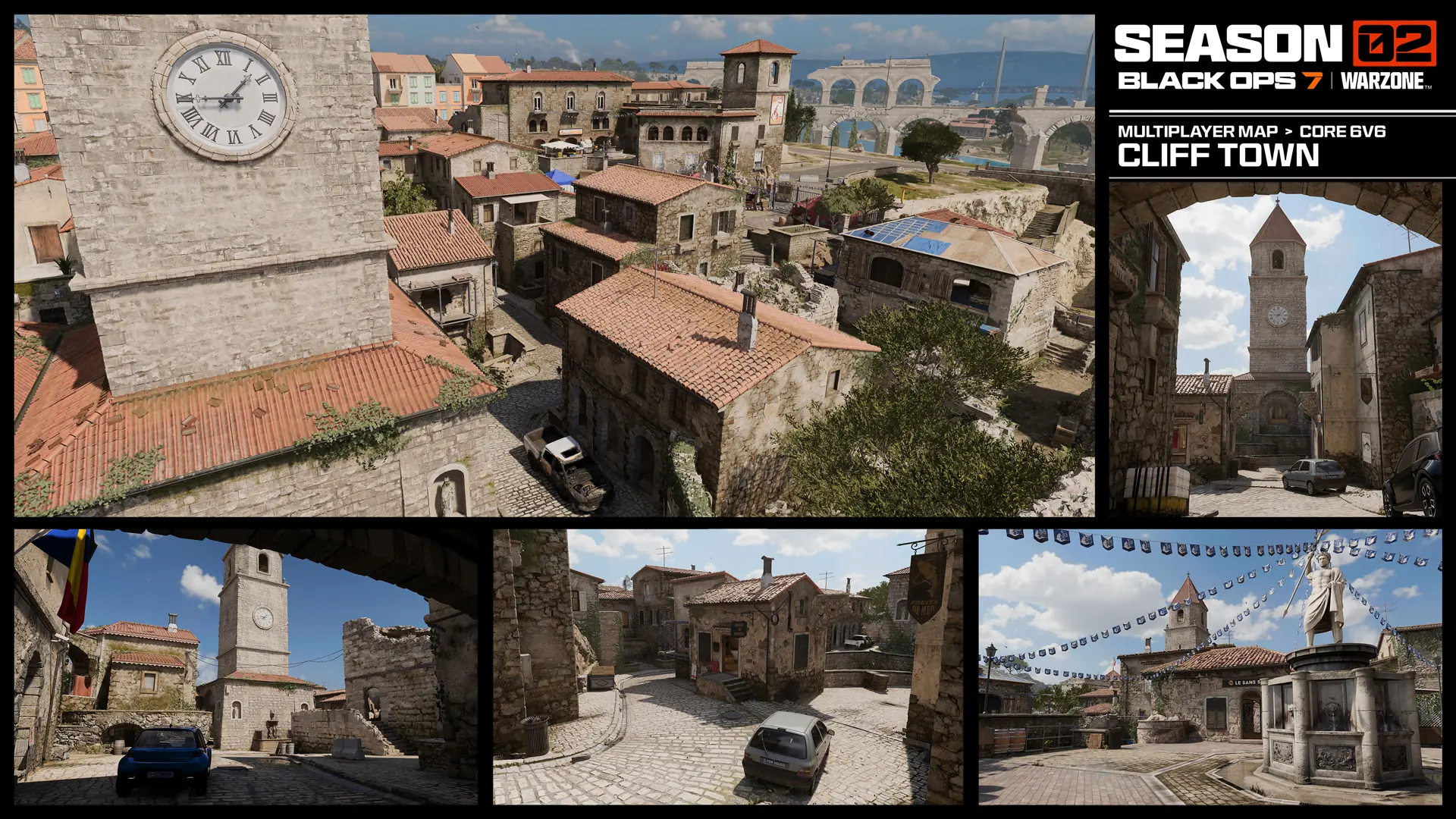 Cliff Town - Call of Duty: Black Ops 7 Map