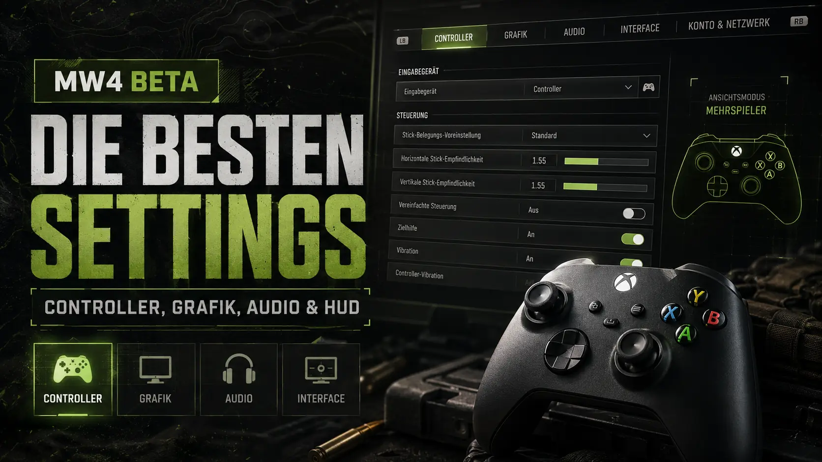 Modern Warfare 4 Beta: Die besten Einstellungen für Controller, Grafik und HUD