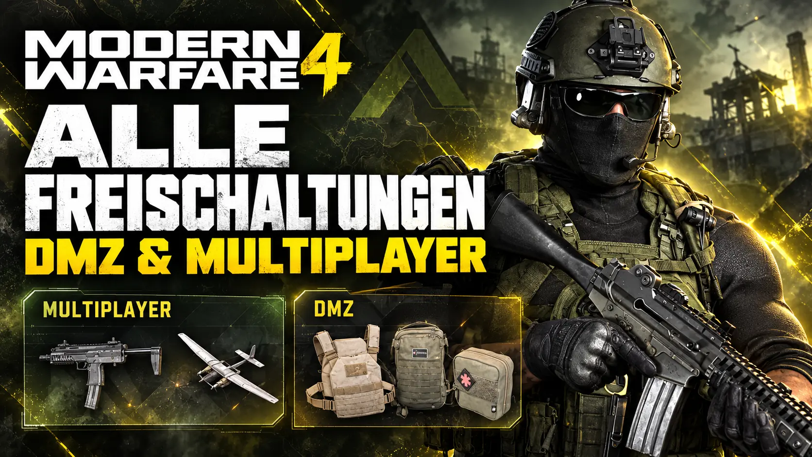 Modern Warfare 4: Alle Freischaltungen beim Leveln in DMZ und Multiplayer