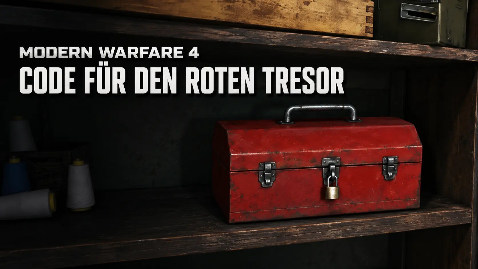 Modern Warfare 4: Code für roten Tresor in „Gehorsam“