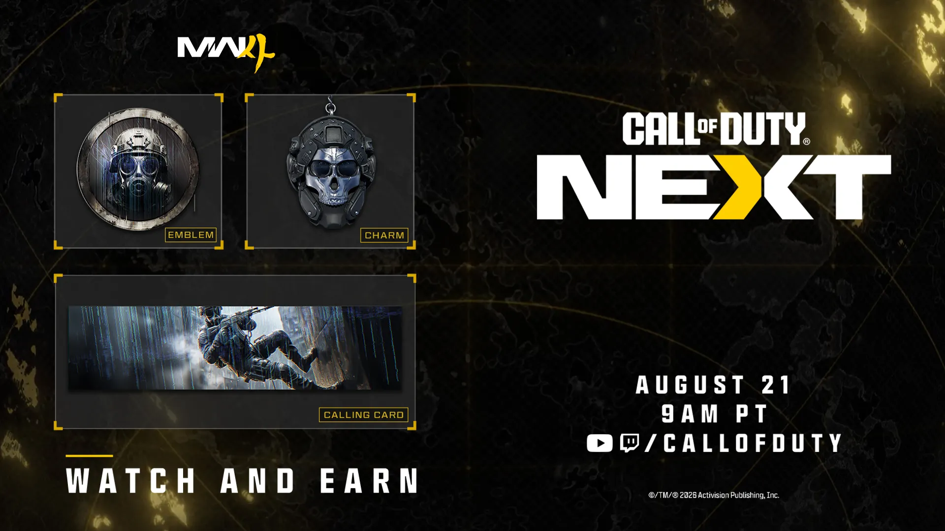 Call of Duty: NEXT – Diese Twitch Drops kannst du für Modern Warfare 4 sichern