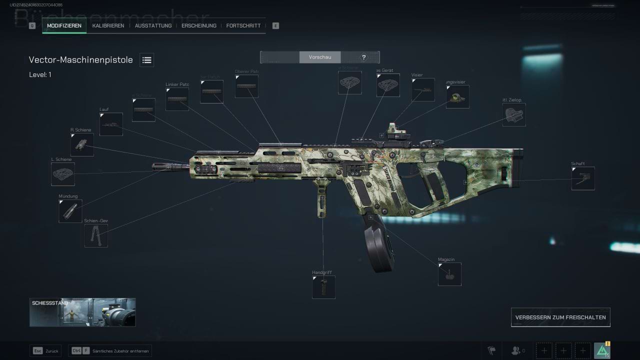Delta Force Build für Vector