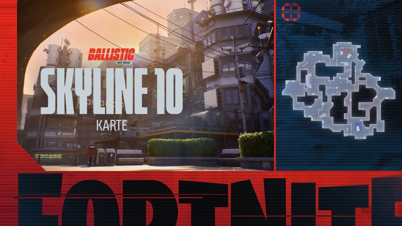 Fortnite Ballistic Map Karte Skyline 10