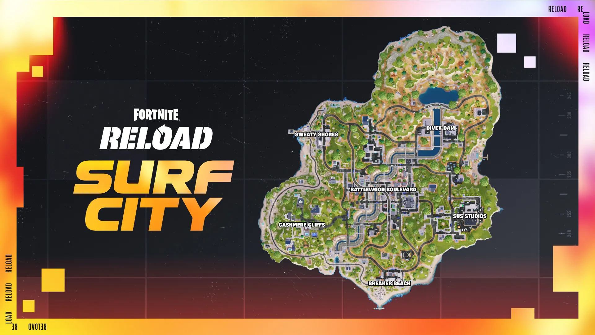 Fortnite: Neue Karte Surf City