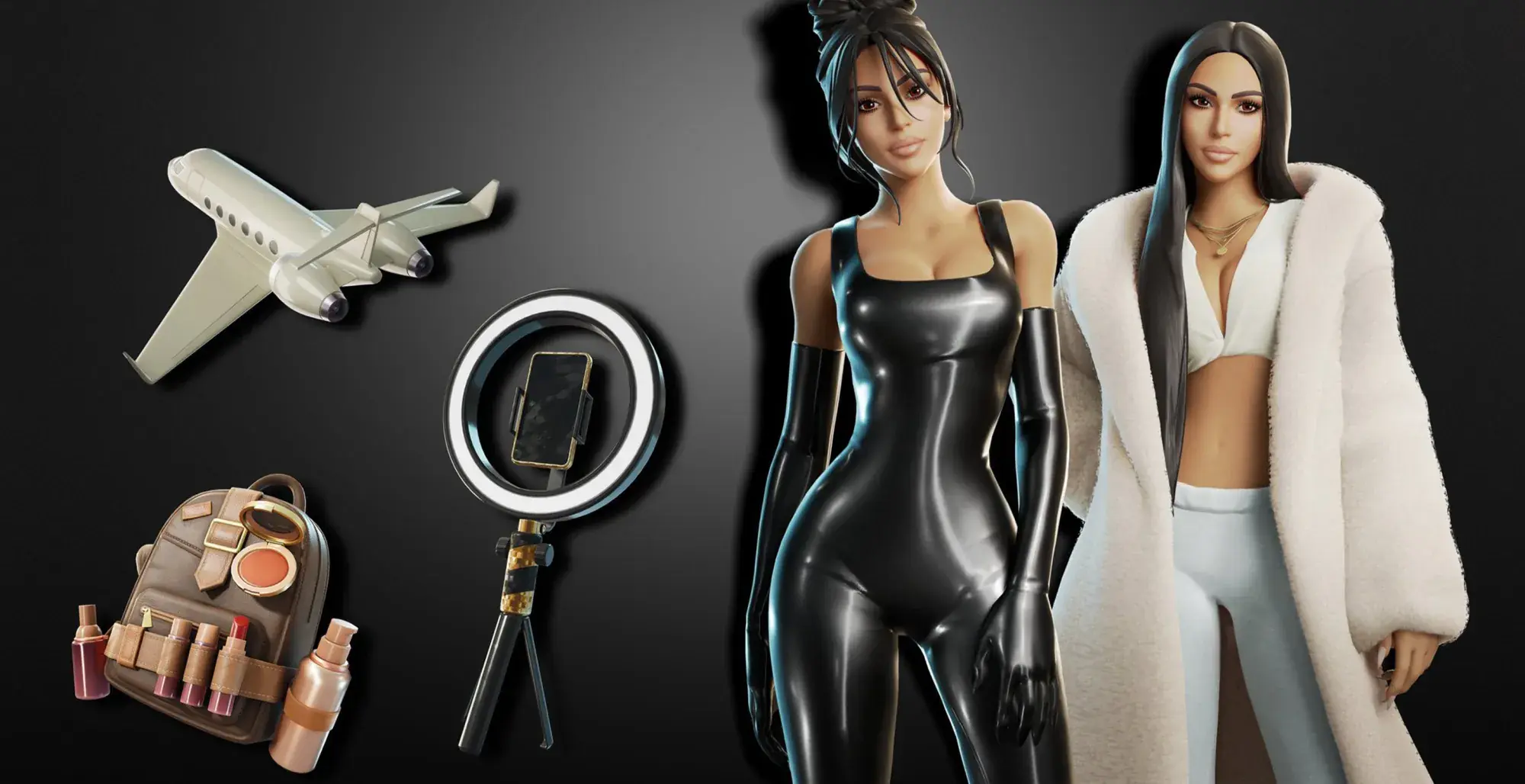 Fortnite Kim Kardashian Cosmetic