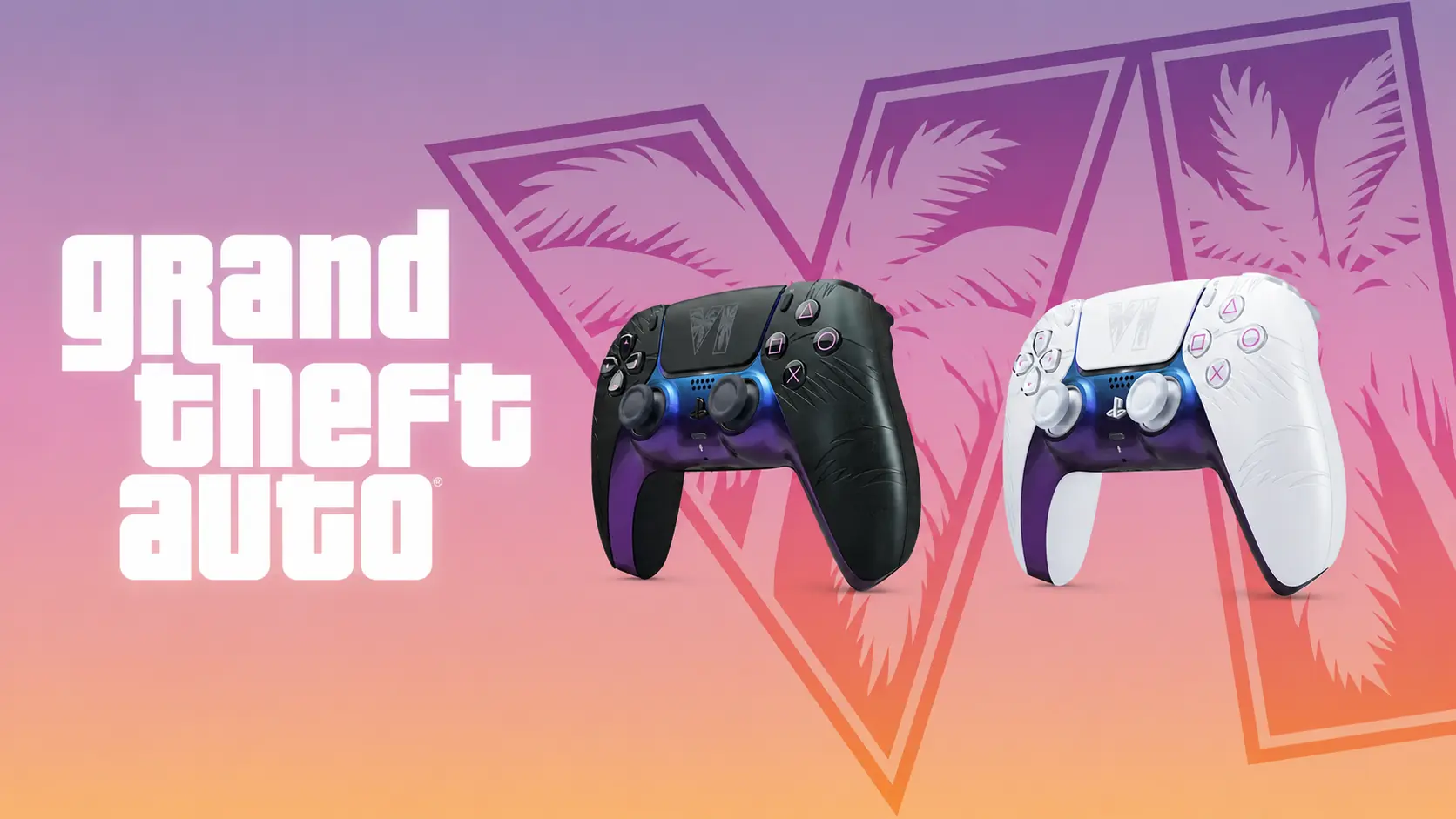 GTA VI: Zwei limitierte DualSense-Controller im Vice-City-Look enthüllt