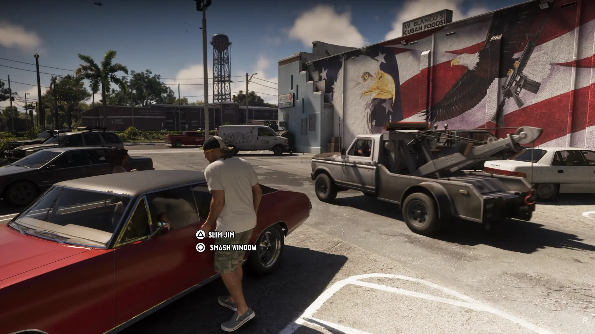 Auto in GTA 6 mit Slim Jim aufbrechen