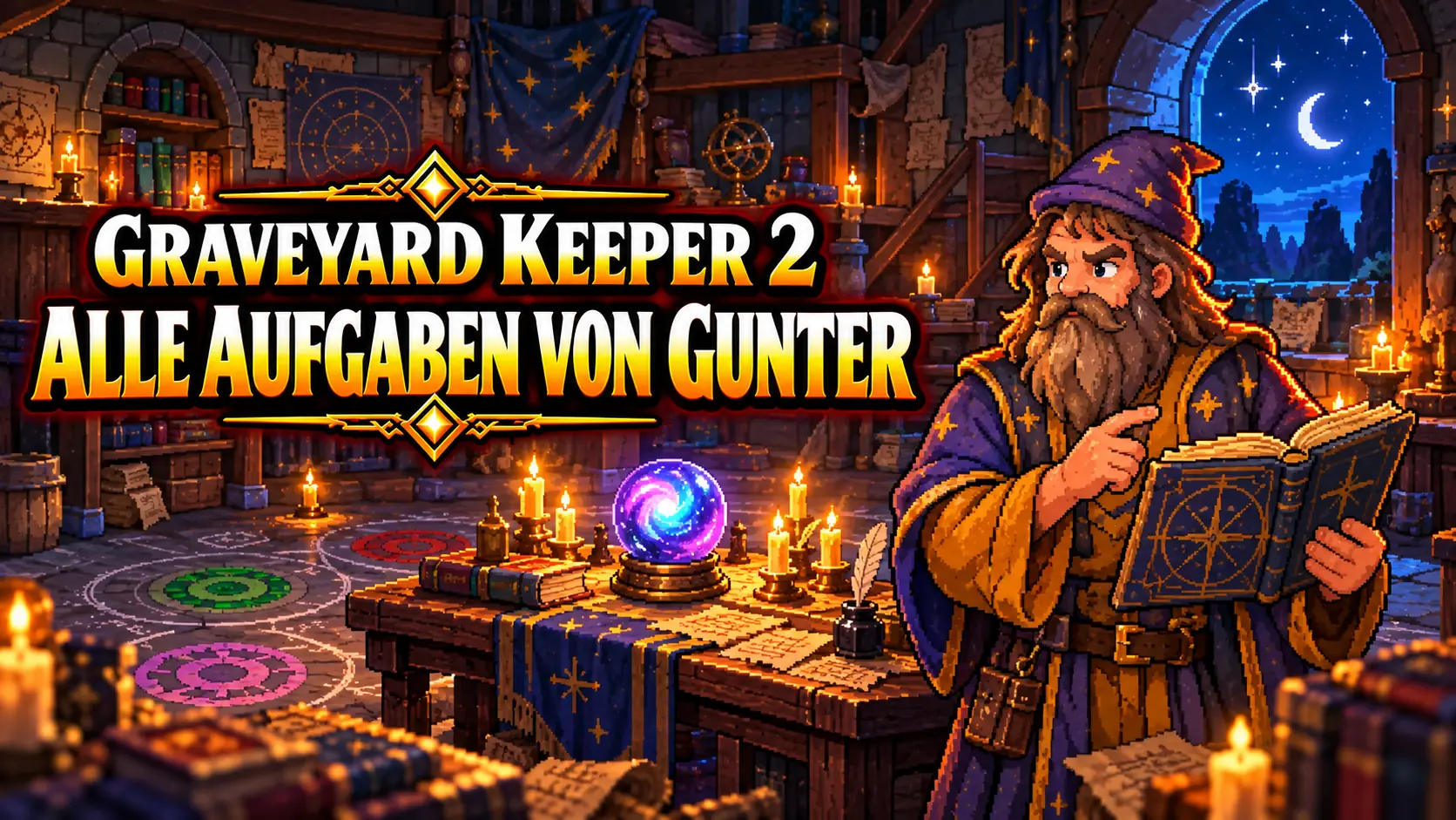 Graveyard Keeper 2: Alle Aufgaben von Gunter mit Lösungen