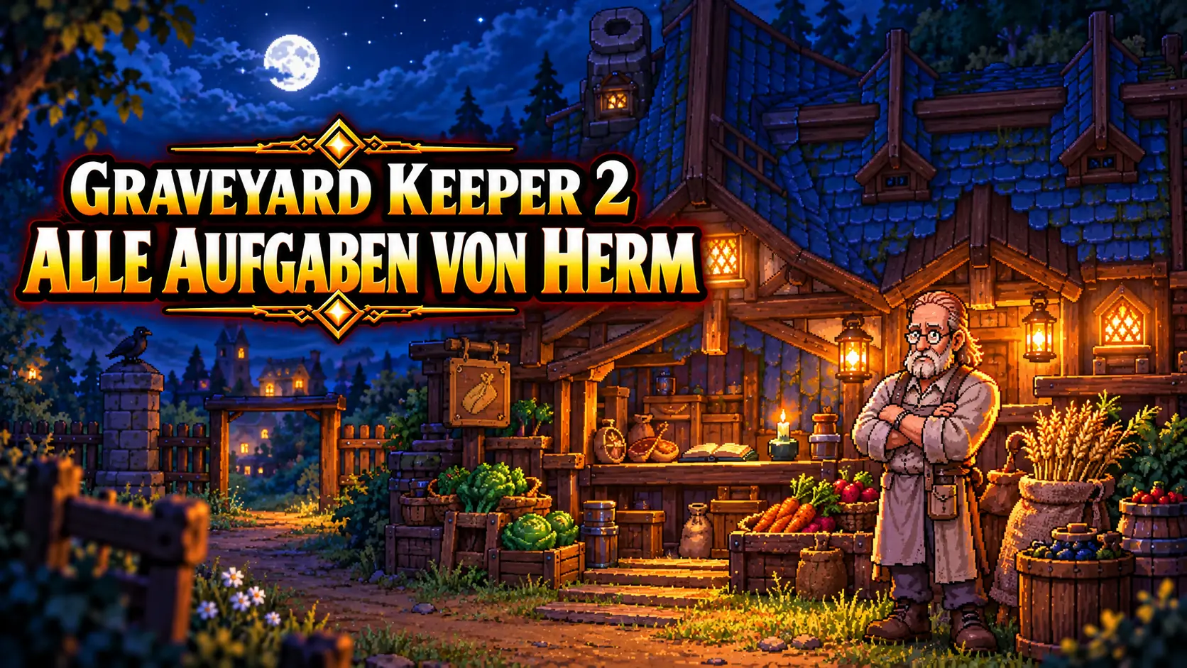 Graveyard Keeper 2: Alle Aufgaben von Herm mit Lösungen