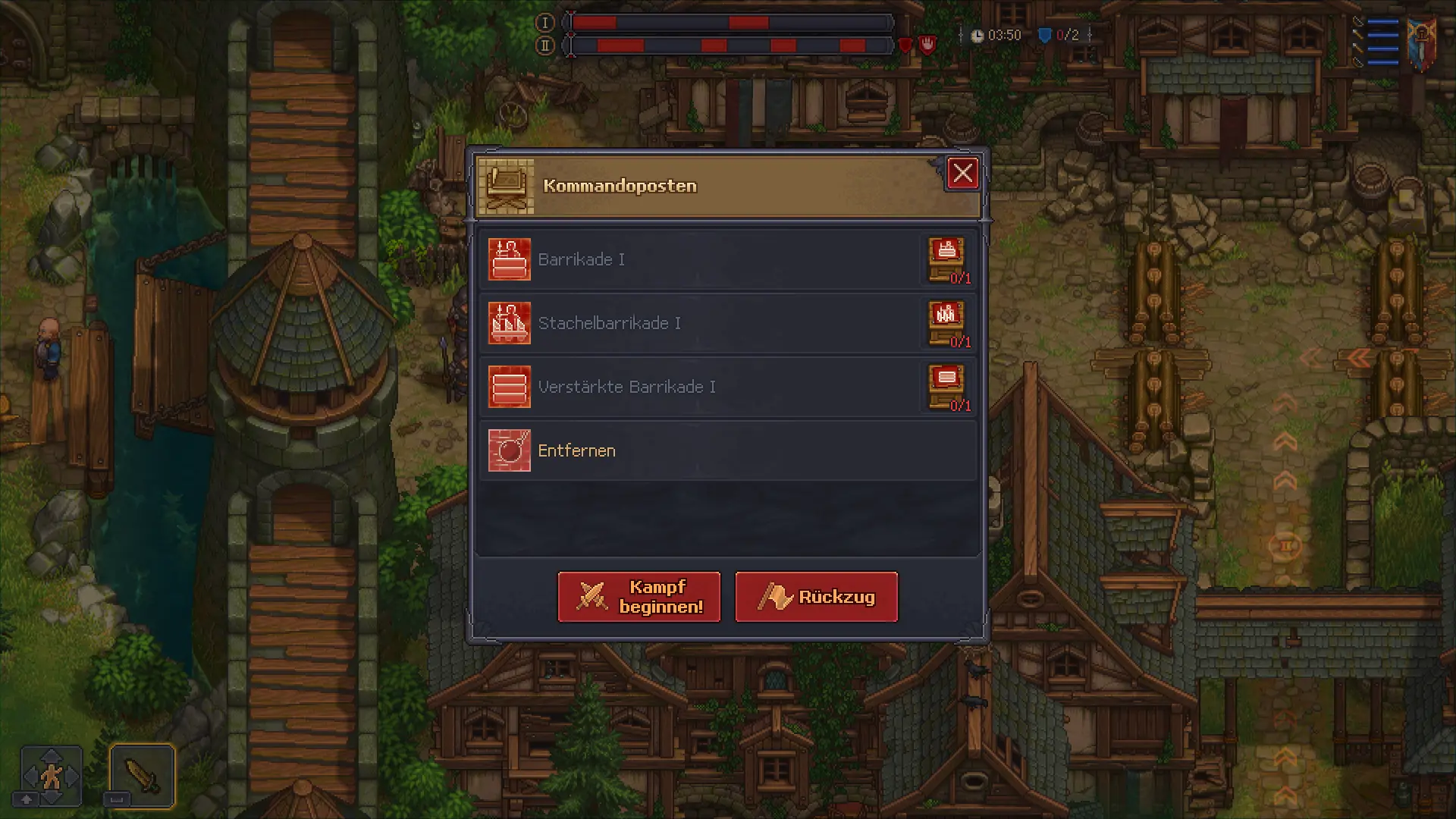 Stadtkampf in Graveyard Keeper 2