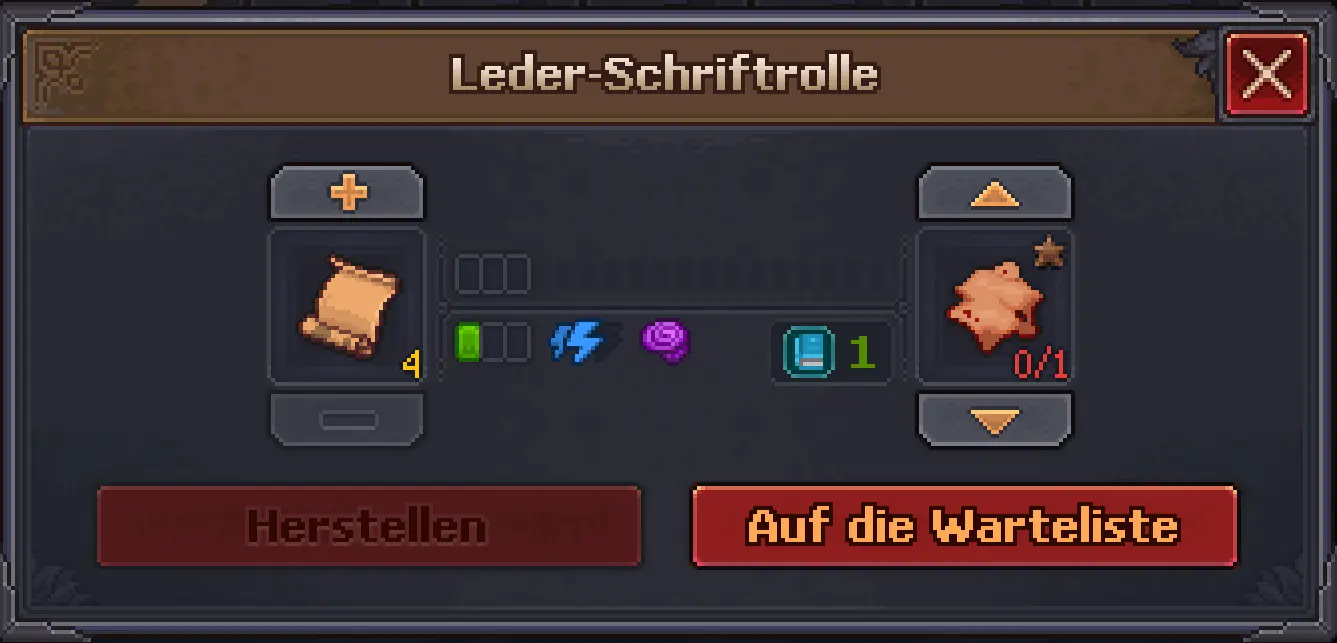 Graveyard Keeper 2: Ressourcen der Kategorie Papier und Schreiben