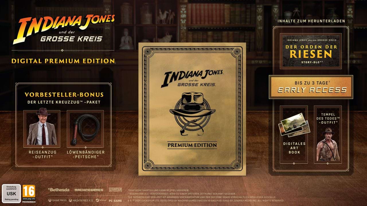 Indiana Jones und der Große Kreis: Premium Edition