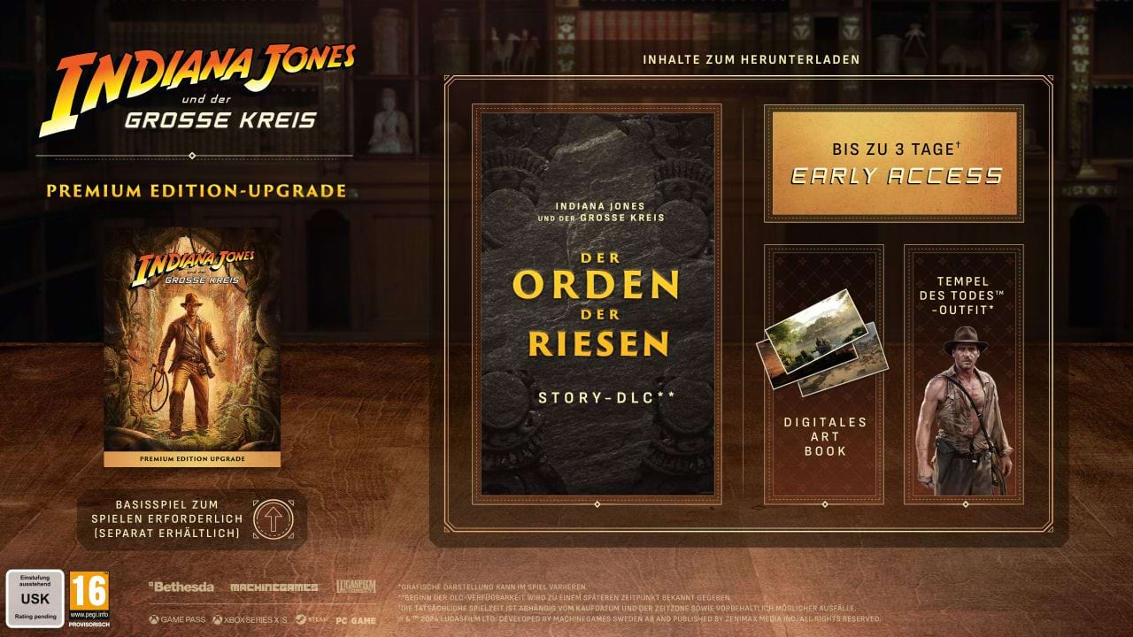 Indiana Jones und der Große Kreis: Premium Upgrade
