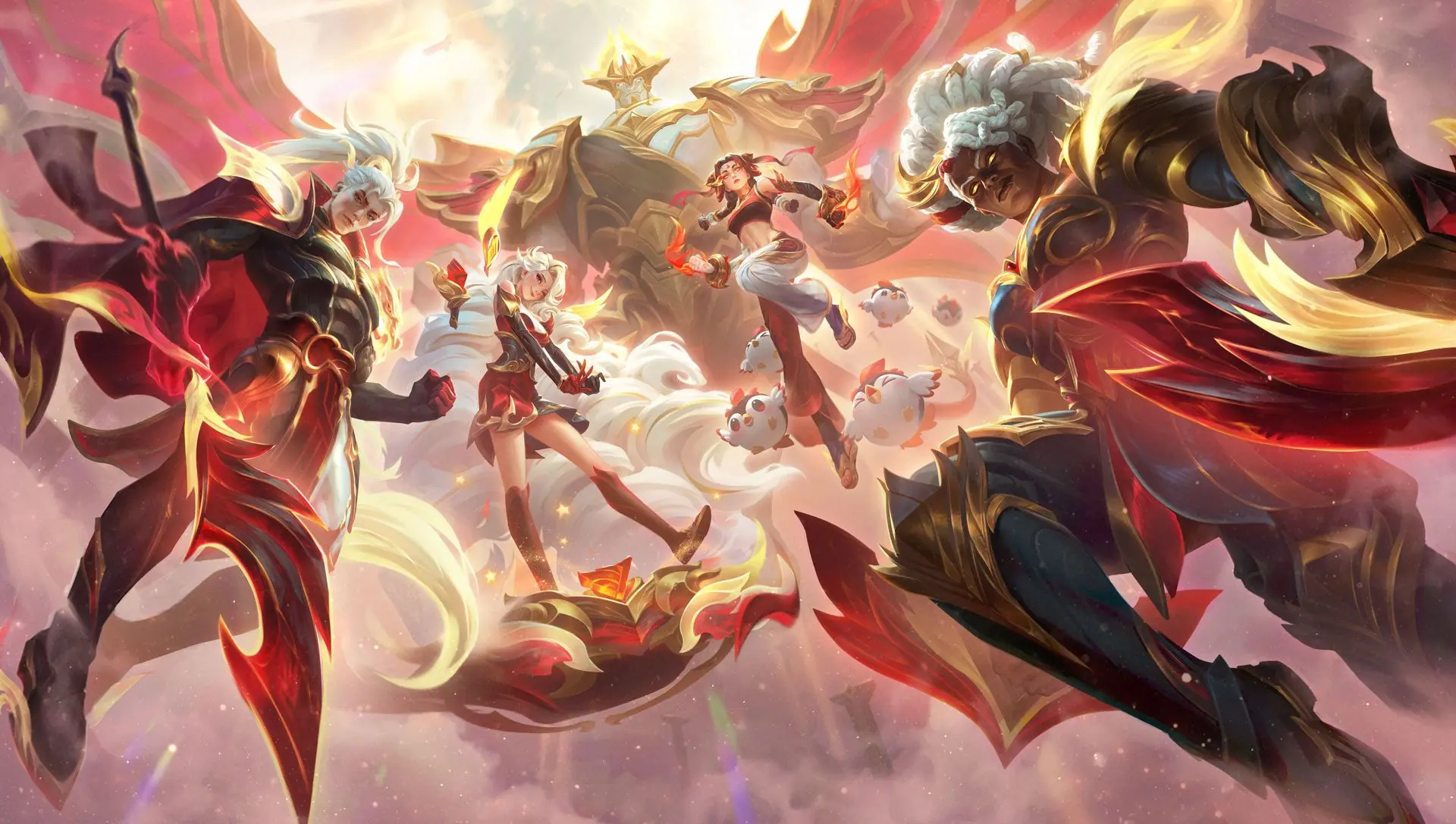 League of Legends Skins - T1-Skins für Galio, Xin Zhao, Seraphine, Ambessa, Yunara