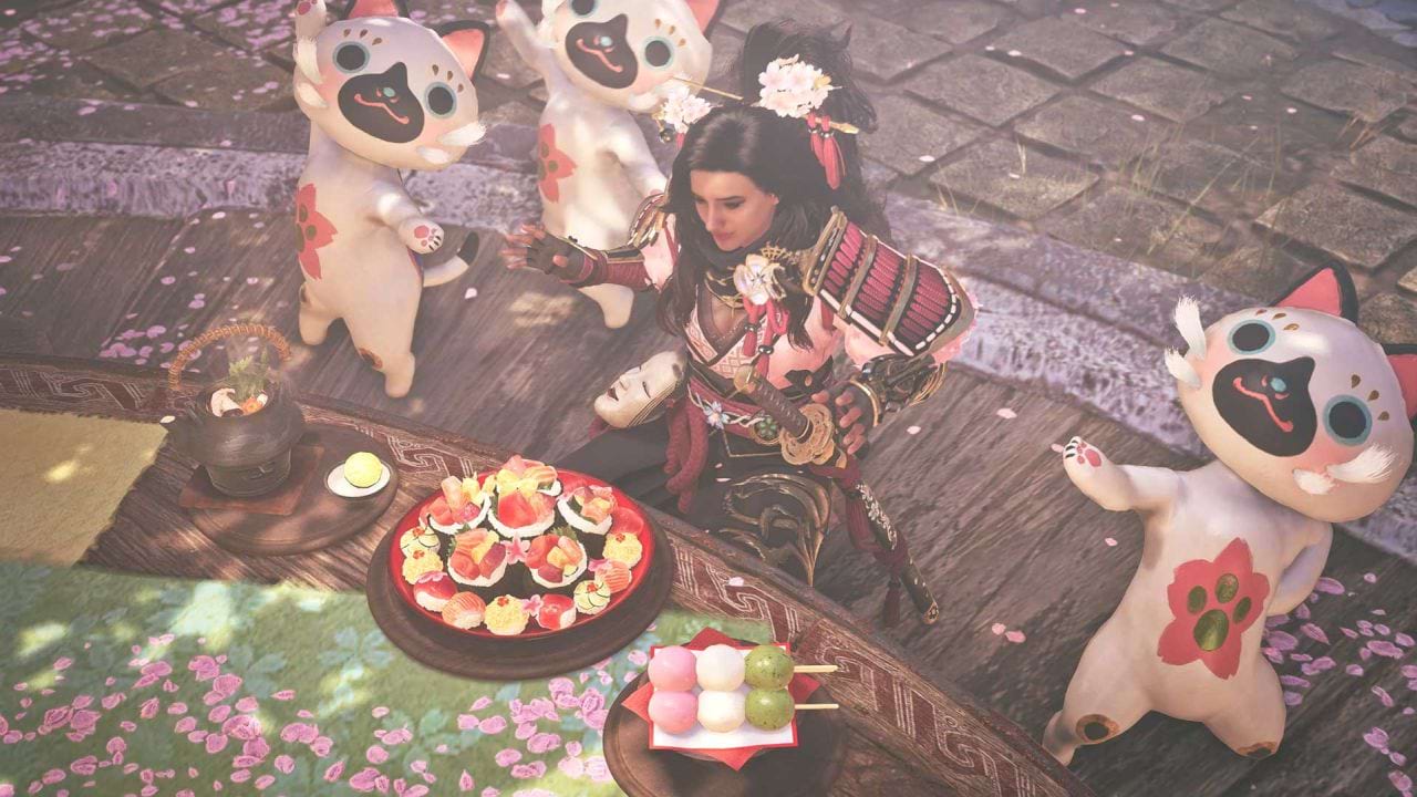Monster Hunter Wilds Fest der Eintracht Blütentanz Saisonale Mahlzeit