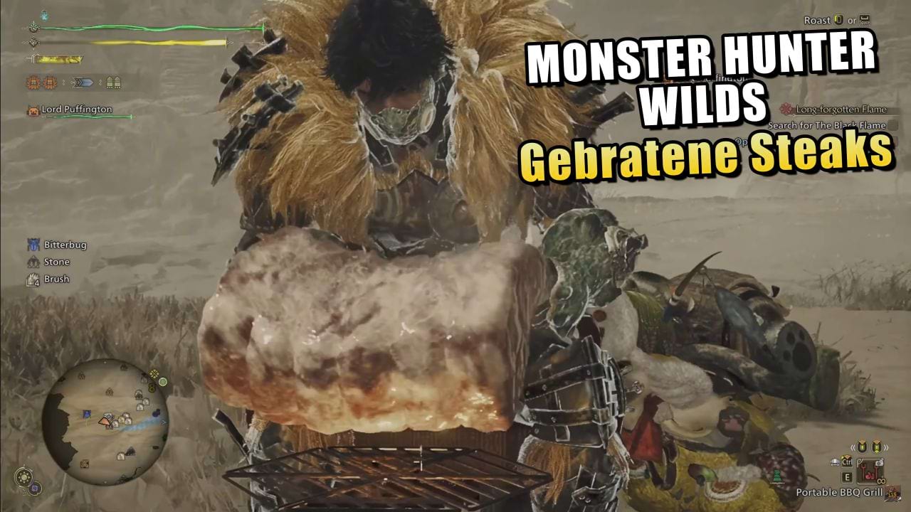 Monster Hunter Wilds: So grillst du das perfekte Gebratene Steak