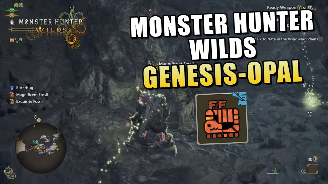 Genesis-Opal in Monster Hunter Wilds: So bekommst du das seltene Tauschmaterial