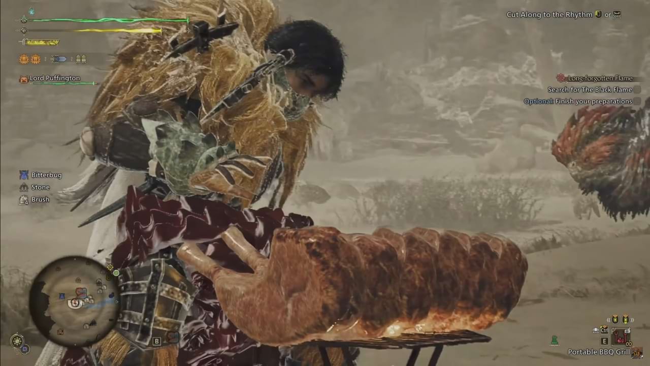 Monster Hunter Wilds: Perfekt Gebratenes Steak kochen