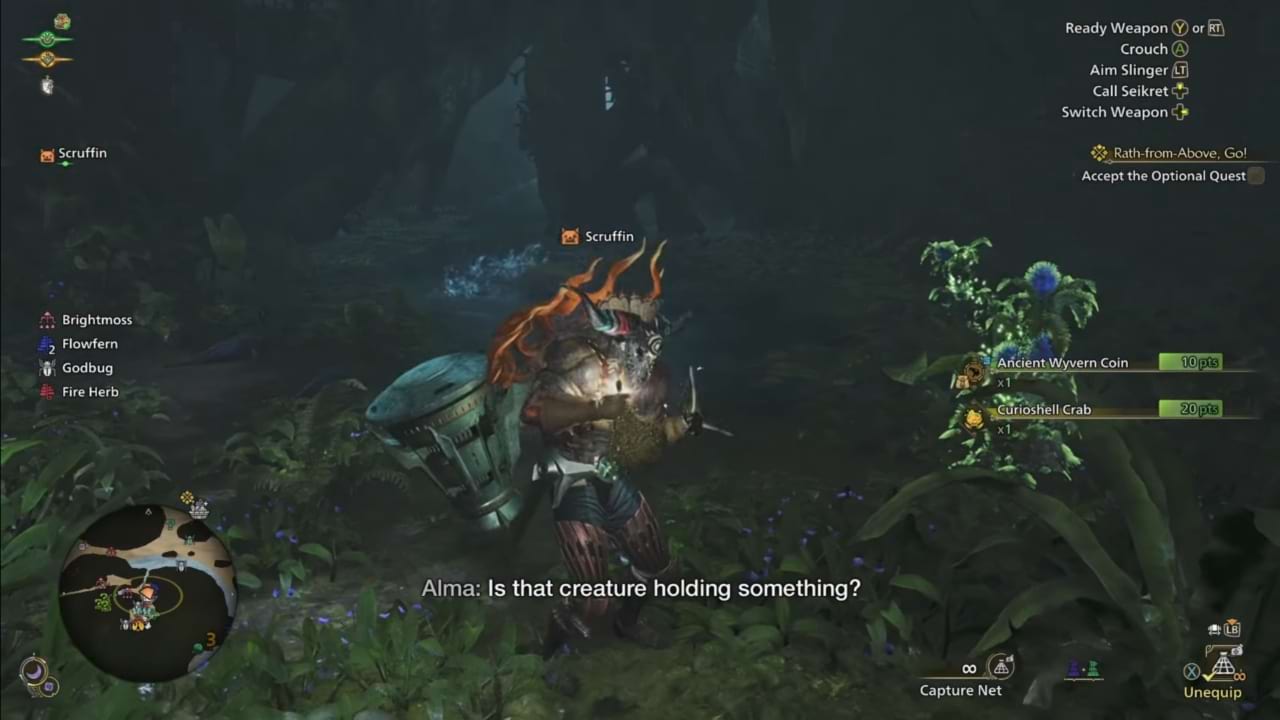 Monster Hunter Wilds: Uralte Wyvernmünze mit Prunkschalenkrabben farmen