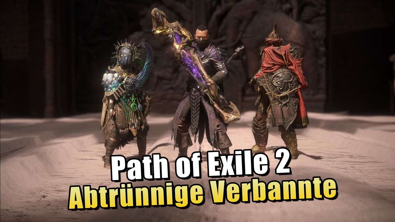 Abtrünnige Verbannte in Path of Exile 2 – KI-Gegner nutzen Items und Skills der Spieler