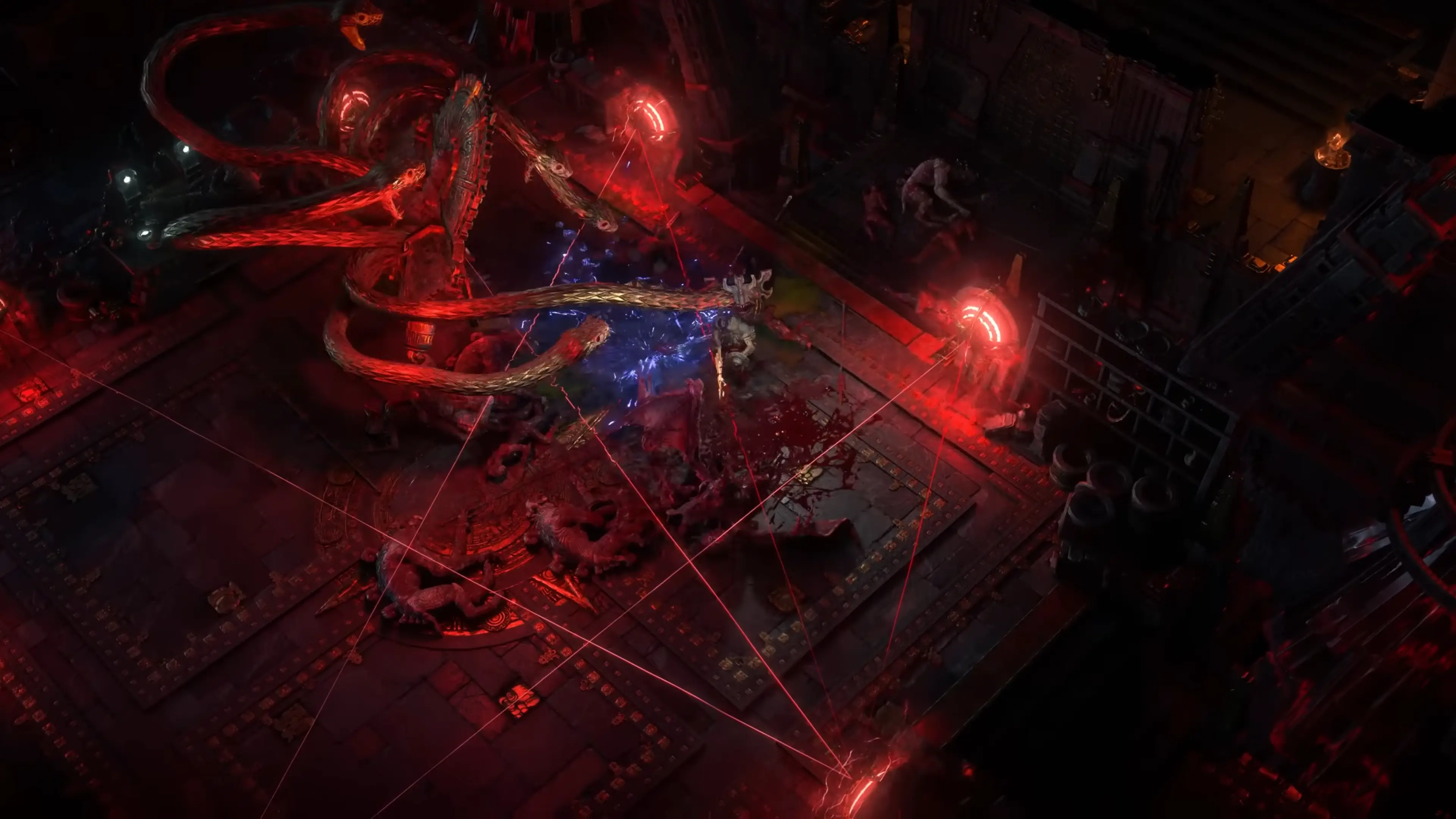 Atziri im Vaal-Tempel von Path of Exile 2