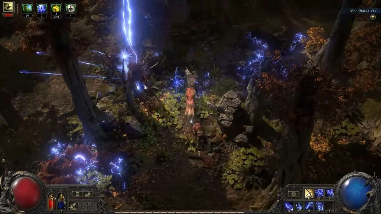 Path of Exile 2: Rhoa Reittier im Kampf