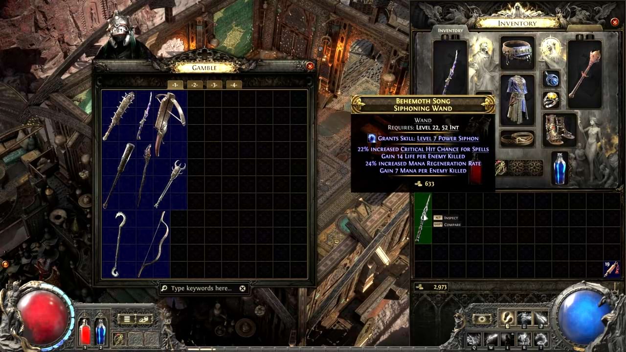 Glücksspiel in Path of Exile 2