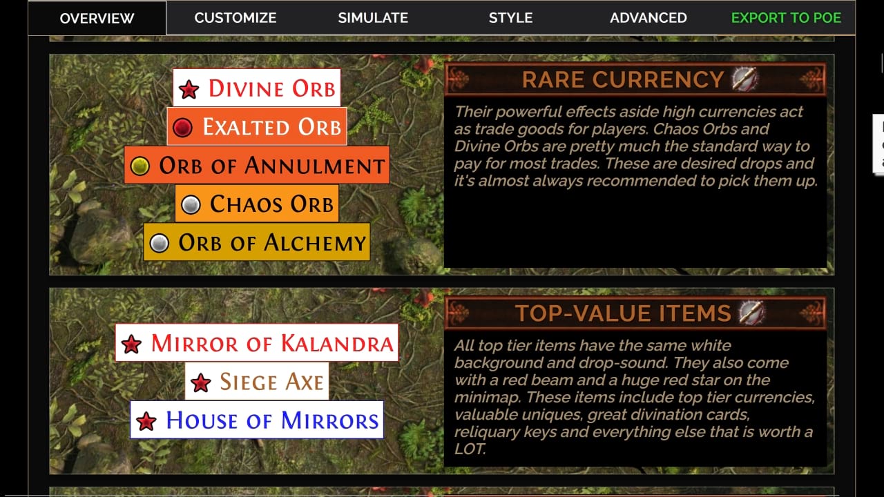 So erstellt ihr euren Path of Exile 2 Lootfilter – FilterBlade inklusive!