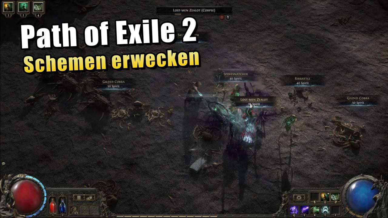 Schemen erwecken in Path of Exile 2: Baue deine eigene Monster-Armee!