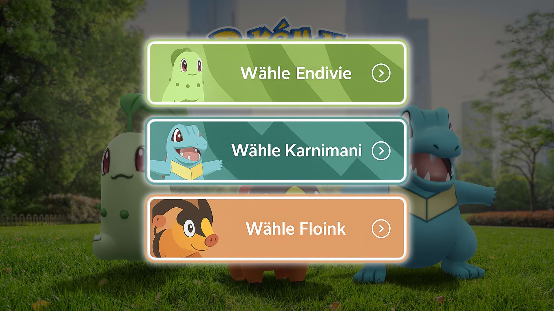 Pokémon GO Event Z-A: Pfad wählen – Endivie, Karnimani oder Floink