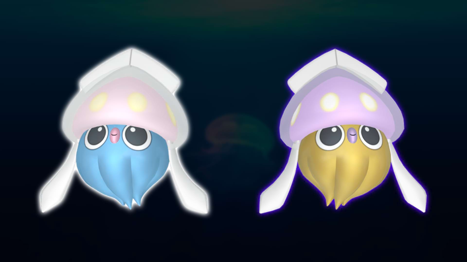 Pokémon GO Iscalar Normal und Schillernd Shiny