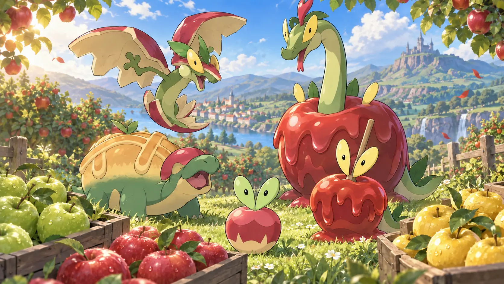 Pokémon GO: Knapfel, Drapfel, Schlapfel, Sirapfel, Hydrapfel