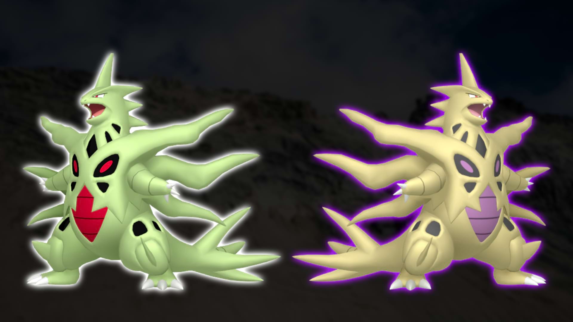 Pokémon GO Mega-Despotar Normal und Schillernd Shiny