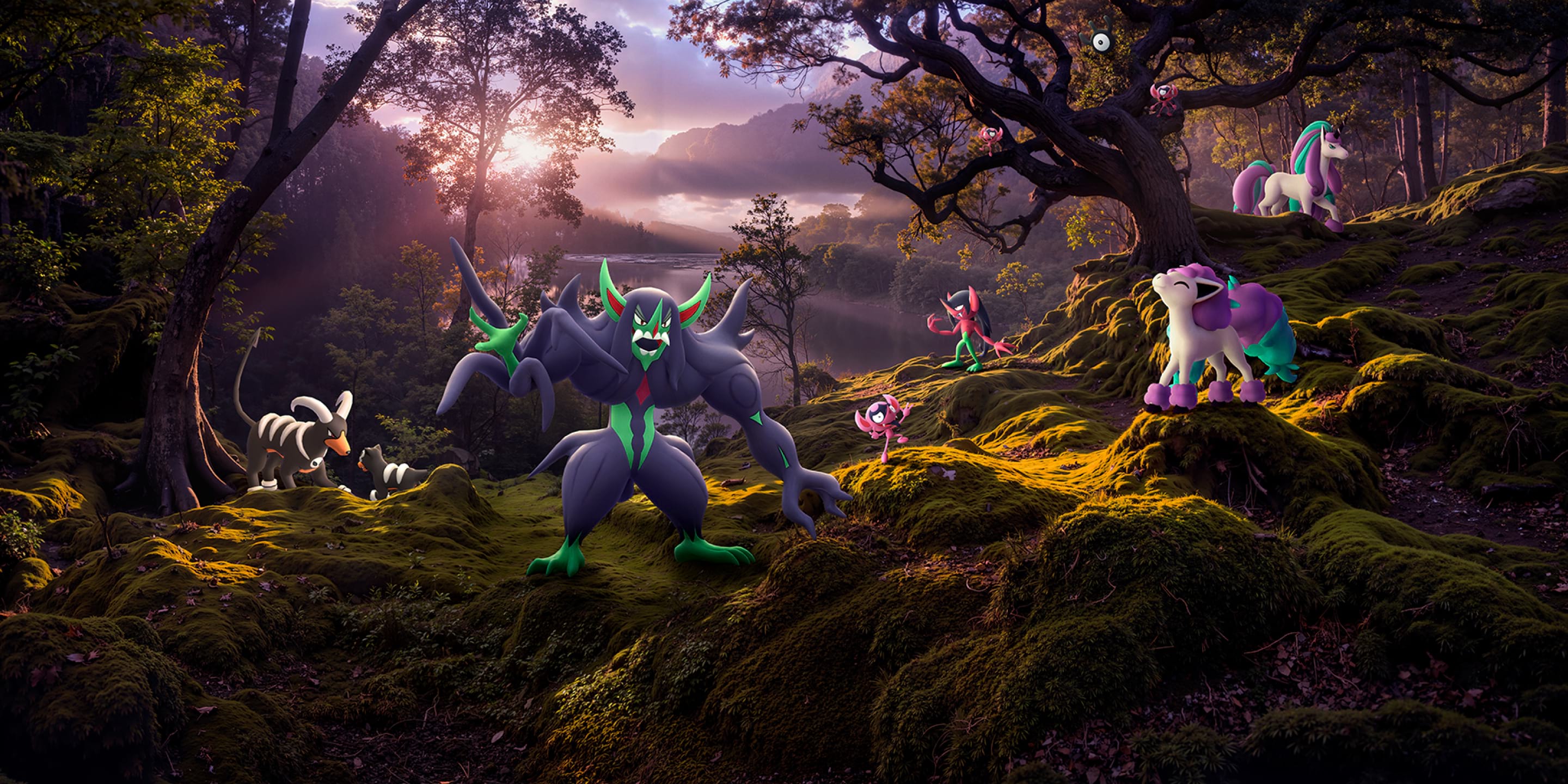 Pokémon GO-Naturzone: Global 2025 Pokémon Debüts