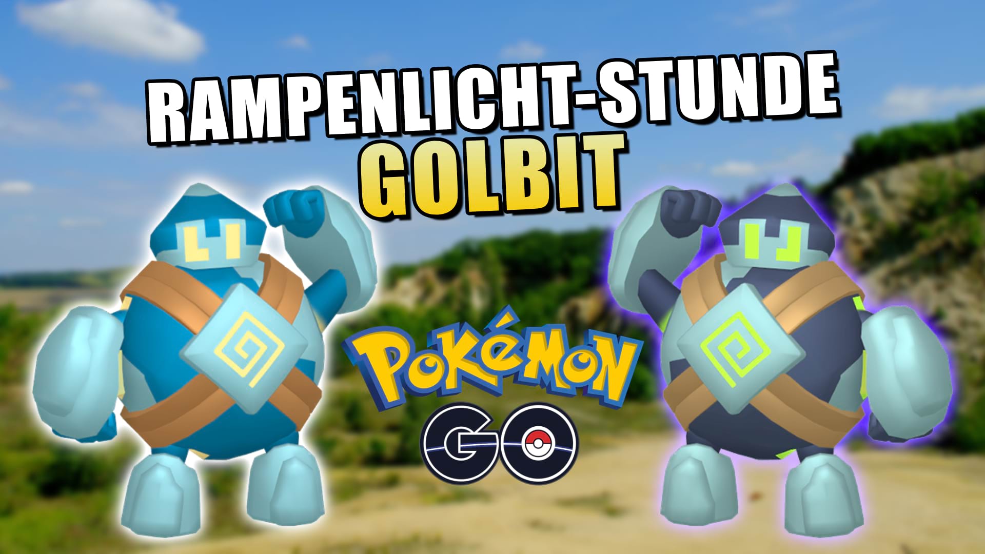 Rampenlicht-Stunde am 27. Mai: Golbit bei Pokémon GO