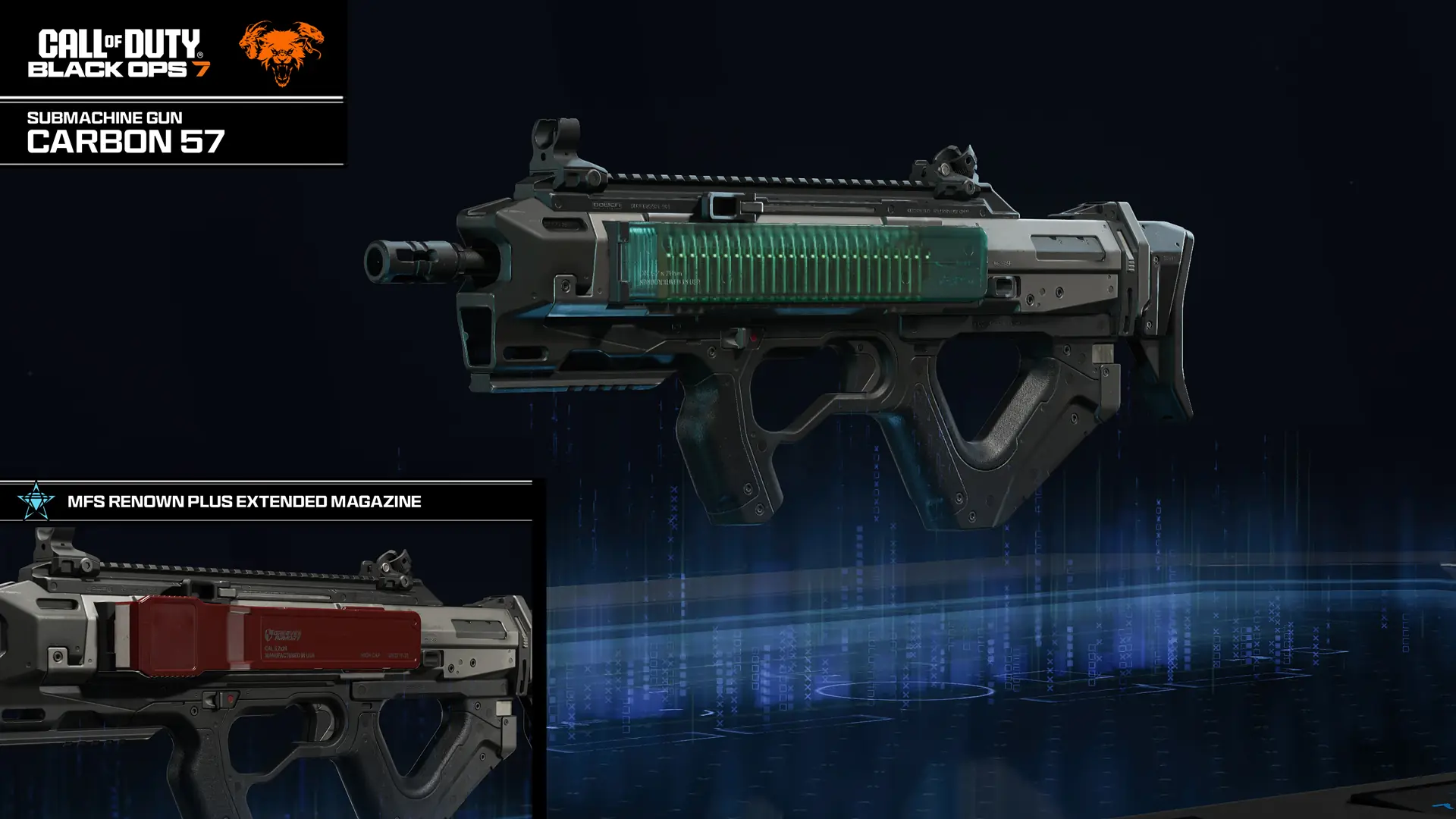 Carbon 57: Maschinenpistole in Call of Duty: Black Ops 7