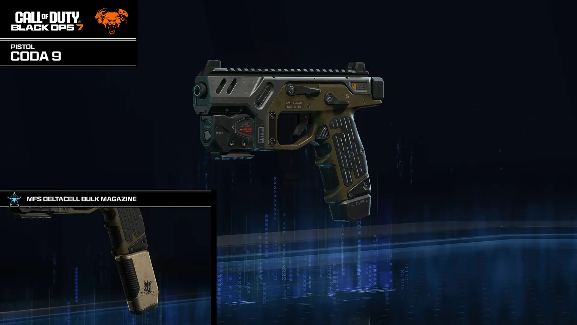 Coda 9: Pistole in Call of Duty: Black Ops 7