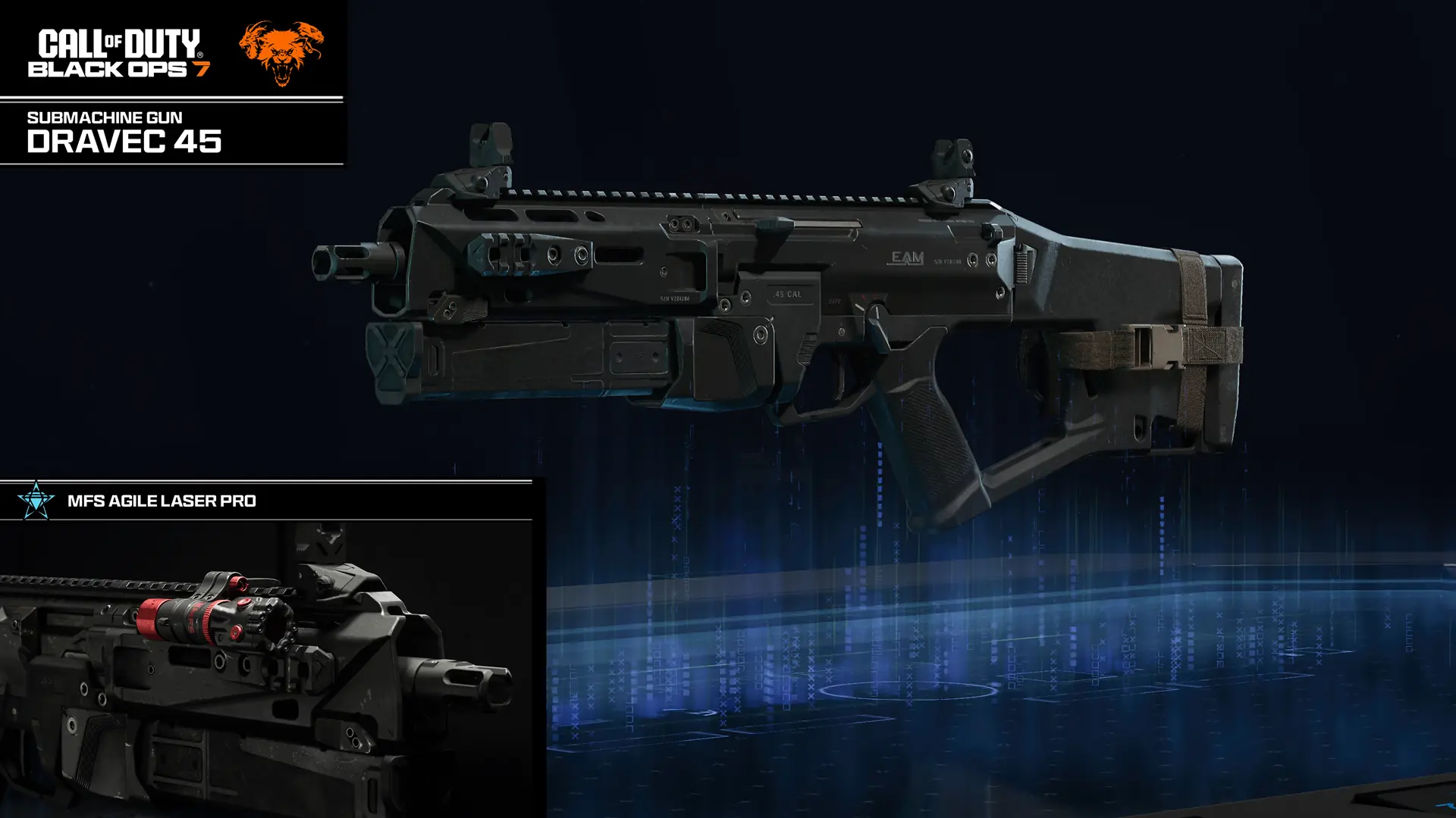 Dravec 45: Maschinenpistole in Call of Duty: Black Ops 7