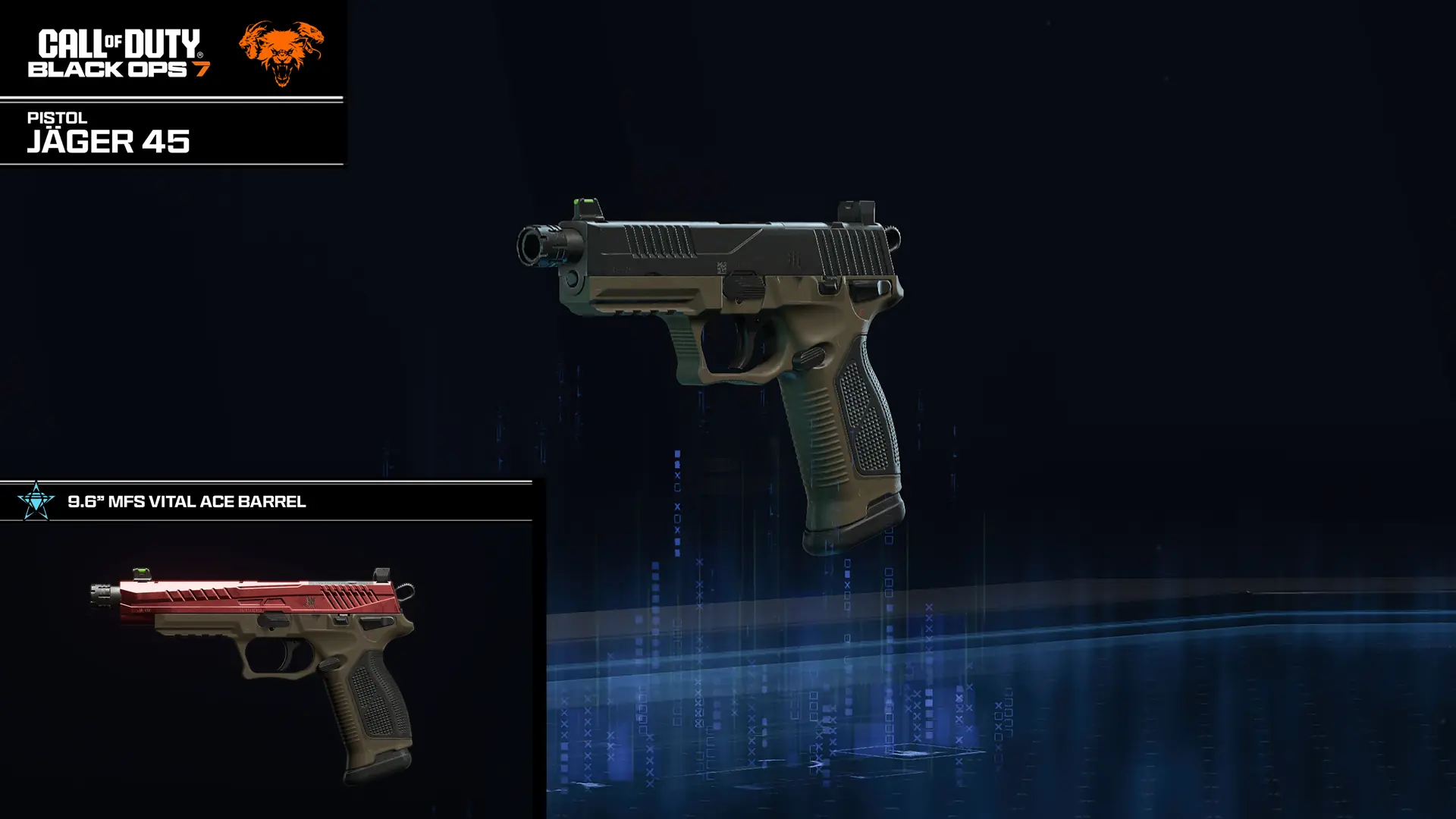 Jäger 45: Pistole in Call of Duty: Black Ops 7